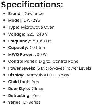Dowlance Microwave 2