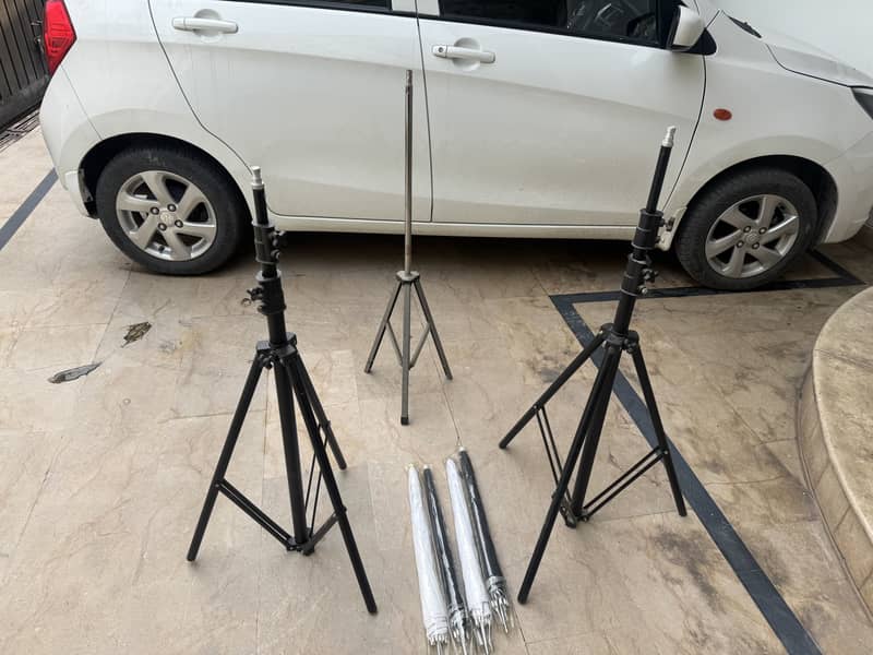 Tripod & studio light diffuser umbrella 1