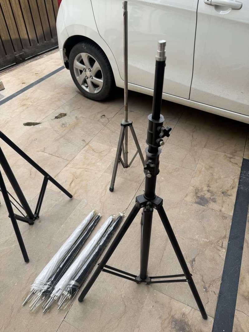 Tripod & studio light diffuser umbrella 2