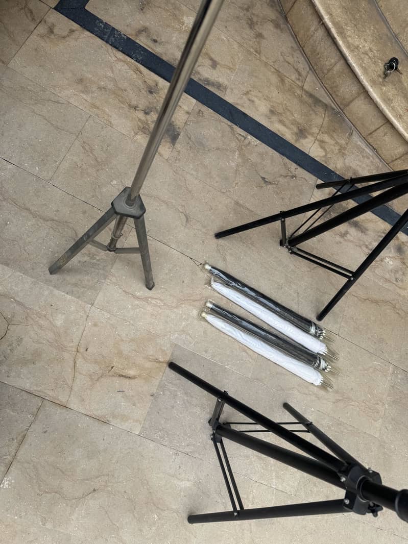 Tripod & studio light diffuser umbrella 7