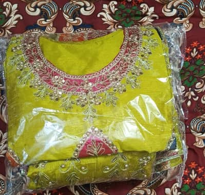 Mehndi lehnga for bridal/formal wear