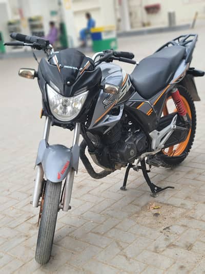 Honda CB 150F 2022 karachi number totally genuine and sealed