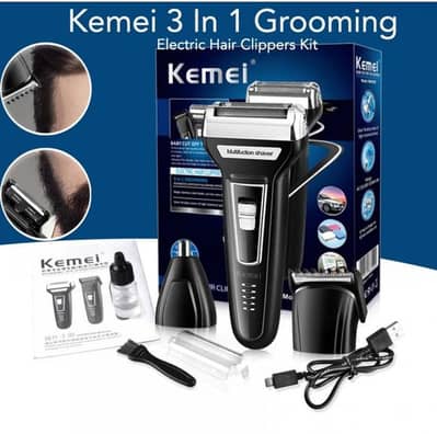 kemei 3 in 1 Grooming machine set