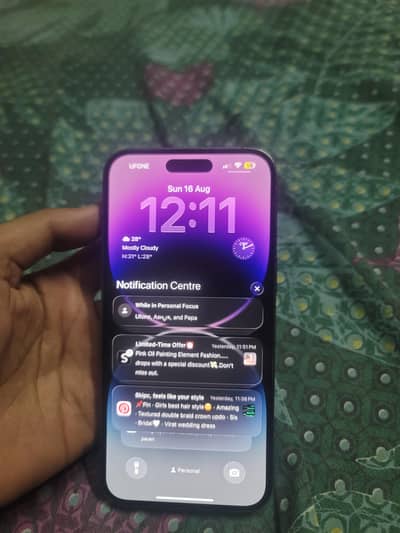 Apple iPhone 14 Pro Max official PTA dual 512gb