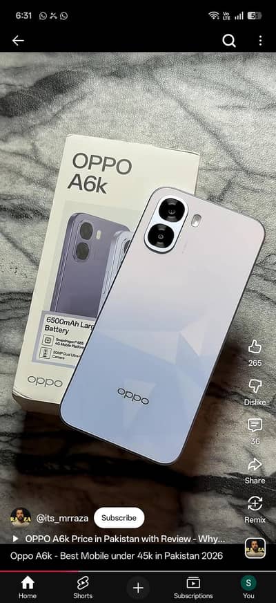 OPPO a6k