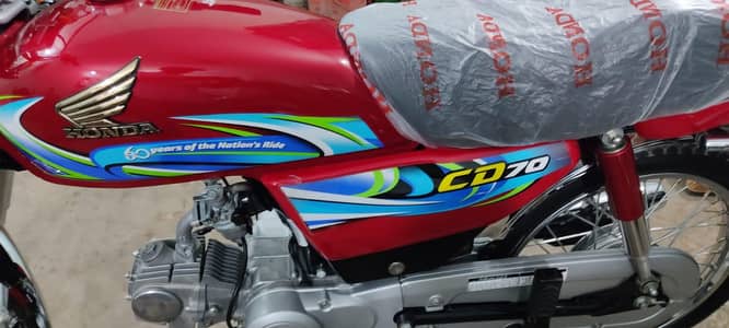 Honda CD 70 cc model 2024 only WhatsApp 03=02=60=25=4=11