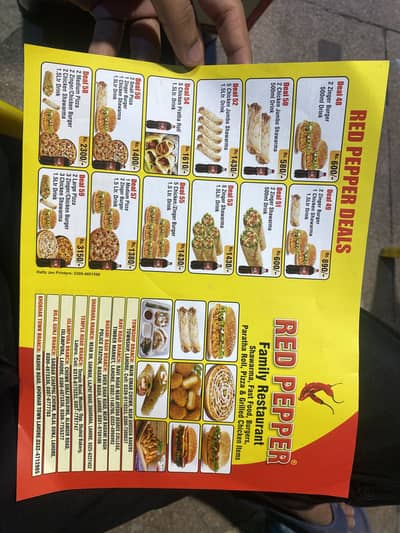 STAFF REQUIRED AT RED PEPPER FAMILY RESTAURANT