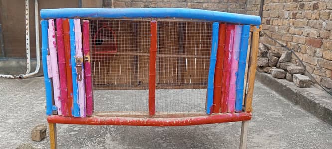Bird Cage made of bamboo is for sale