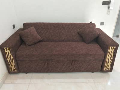 3 seater double sofa cum bed