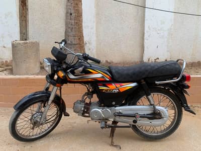 Honda CD-70 End Of 2021 Patta 2022 Karachi Number