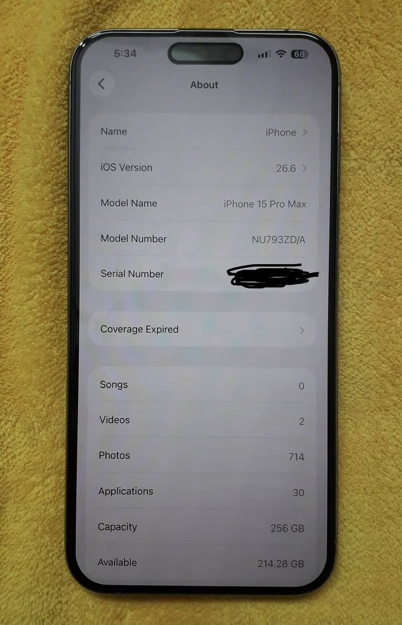 Apple iPhone 15pro max 4