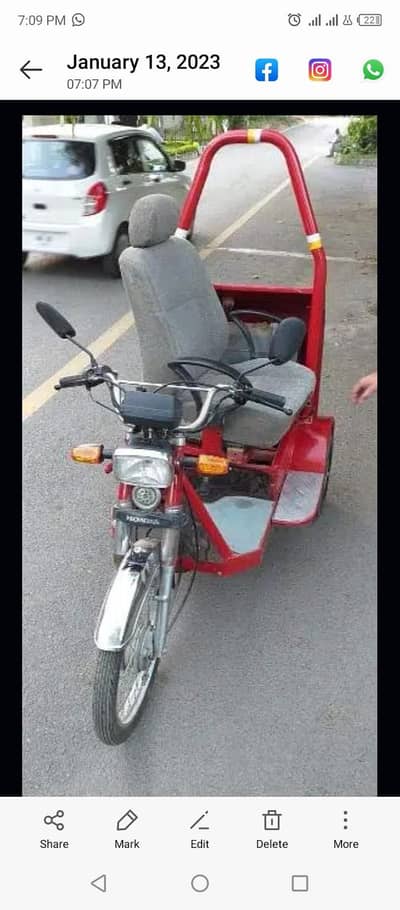 3 wheel for disabled person