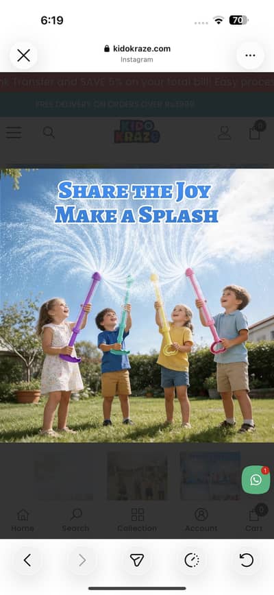 Splashes Water