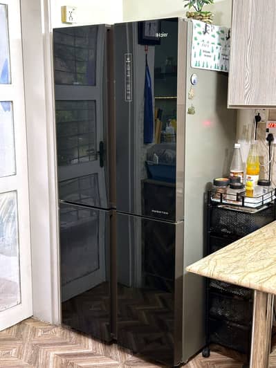 Haier HRF-578TBG French Door Refrigerator – Inverter, No Frost