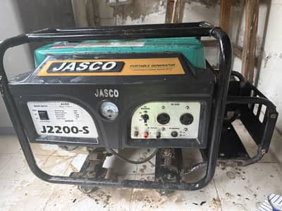 JASCO J2200-S Portable Generator – Self Start – For Sale