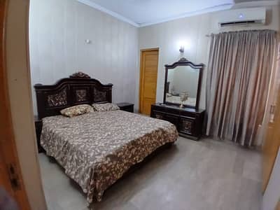 5 Marla Fully Furnished Ground Floor 1 Bed With Bath Tvl Kitchen Drawing Room Tile Floor Available For Rent