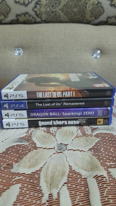 Ps5/Ps4 used discs available for sale