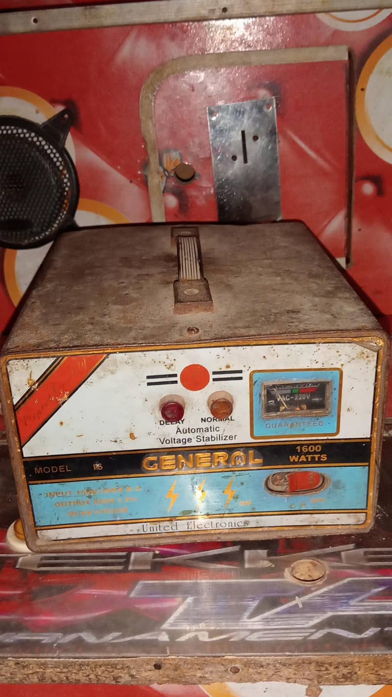 General universal stabilizer model 116 1