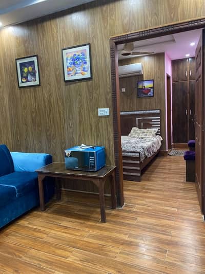 Fully Furnished Flat Available For Rent In Block H-3 Johar Town