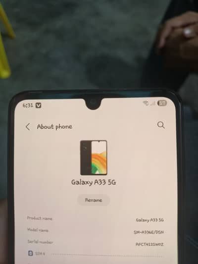 Samsung Mobile A33 5G