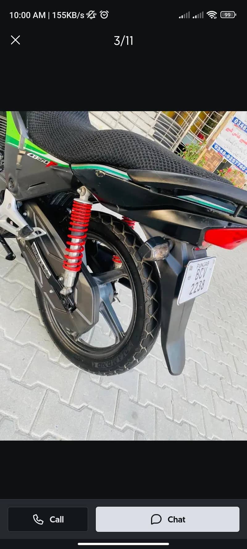 CB150f 2018 Model lush condition 4