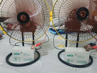 Brand New Chargable and Without Charger Fan Two
