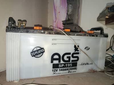 Bettery AGS SP-195 12V 140AH(20HR) Dead Bettery