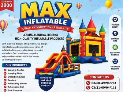 Jumping Castles / Jumping Slide / Obstacle Courses 4. Combos /Arch