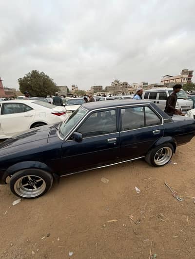 Toyota Corolla 1980 KE70 - Classic Look with Custom Rims - Karachi