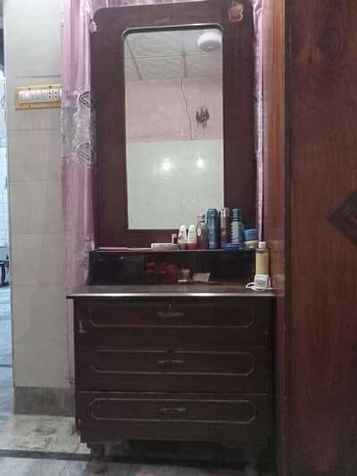 wooden dressing table