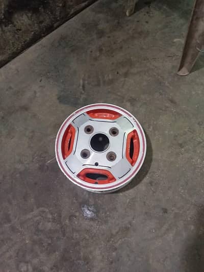 Suzuki 2stock rims 4 pecs full genuine