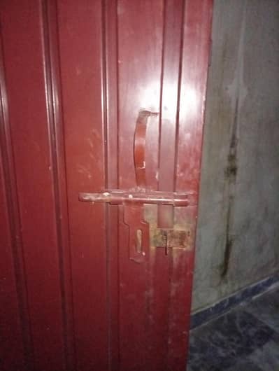 solid iron door