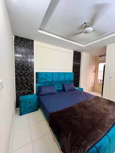 Per day one bed room apartment available luxury Furnished