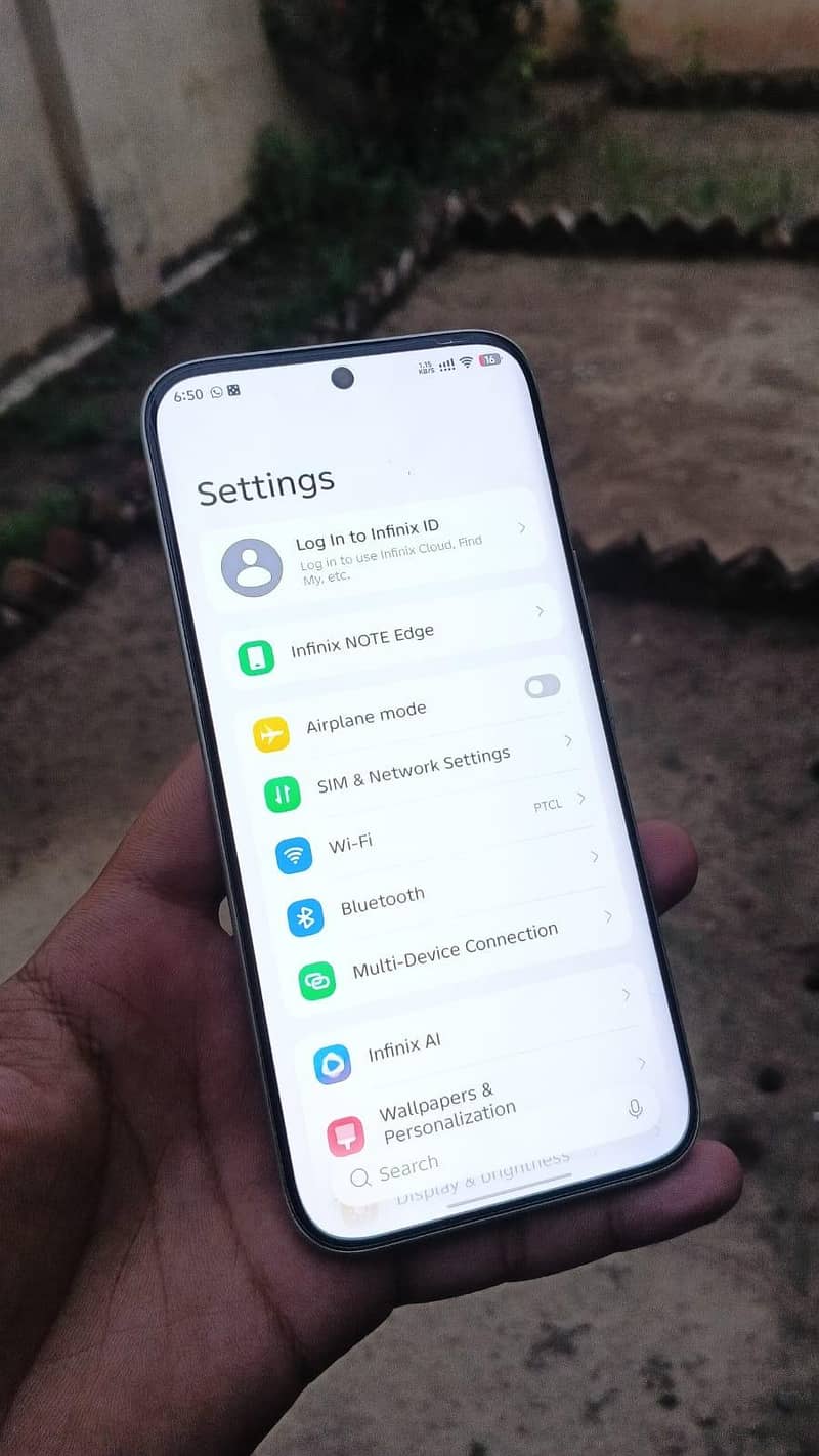 Infinix Note Edge 0