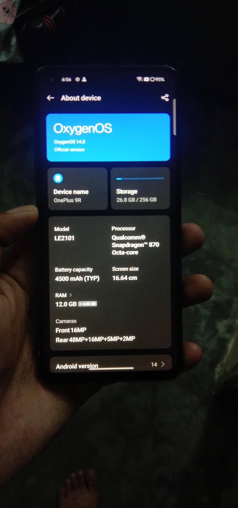 One Plus 9R 2