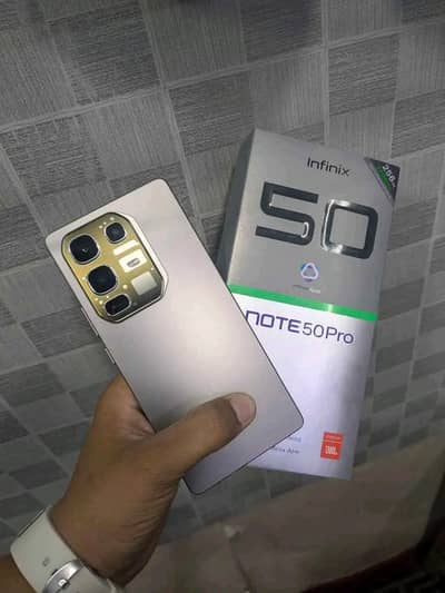 Infinix Note 50 Pro 16GB Ram 256 GB memory PTA approved. 0326=3221=824