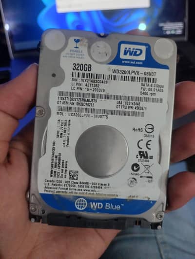 320Gb HDD for sale health 100%