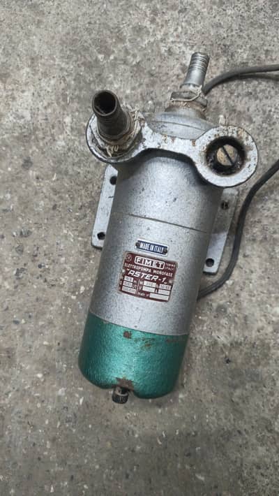 water motor Made in, Itly