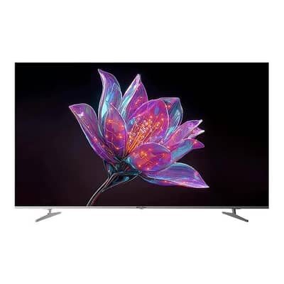 85 inch led tv with box ips glass panel