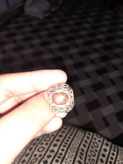 Pure chandi ring