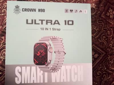 Crown H90 10 in 1 ultra smart watch for sale in good condition