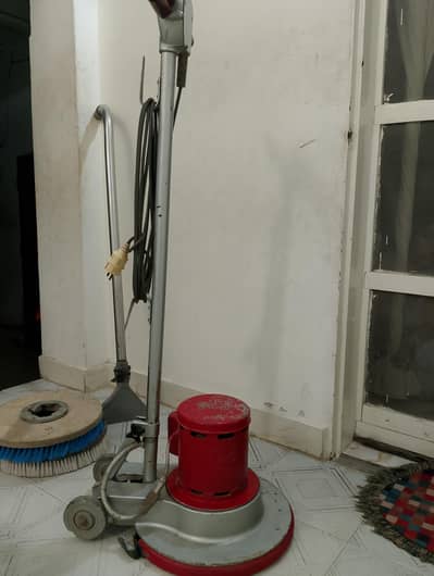 vacuum and floor machine