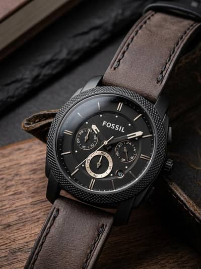 Premium Brown Leather Watch