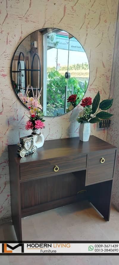 vanity dressing tables round mirror beautiful lo