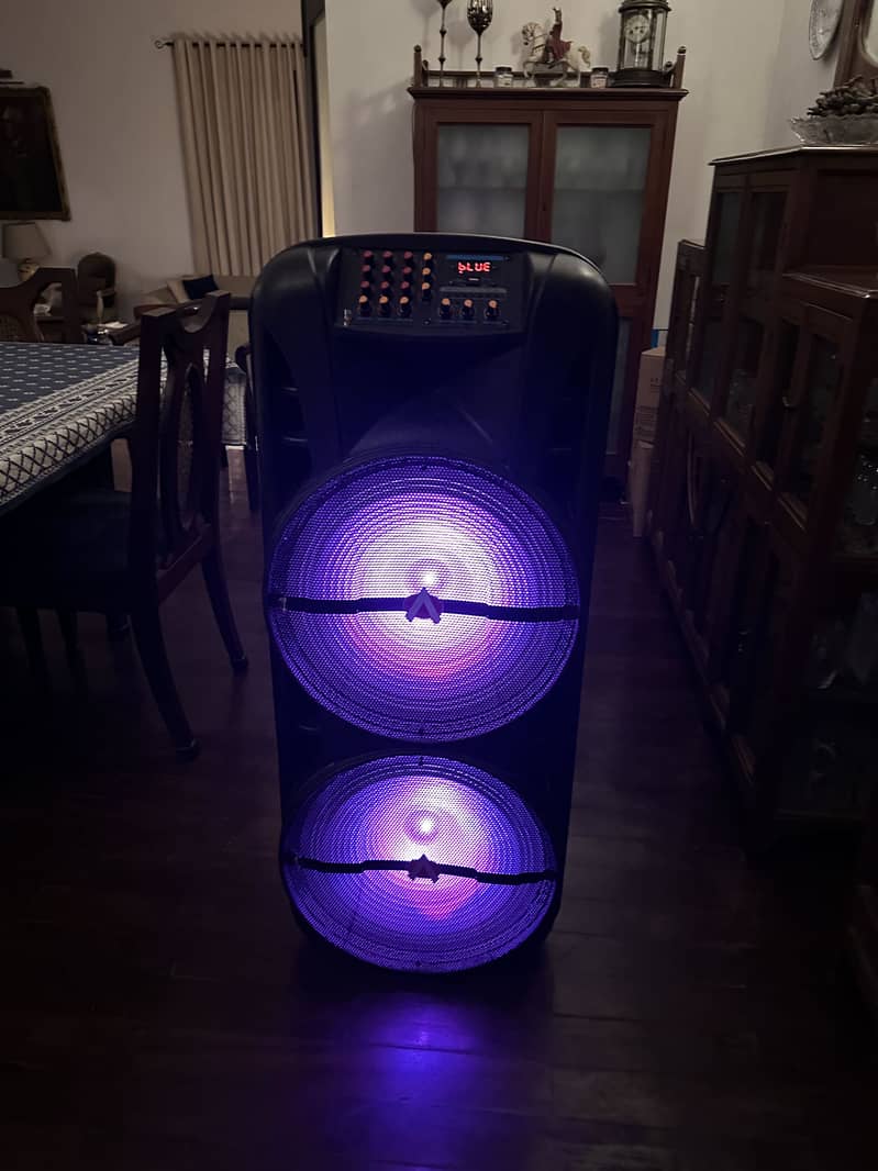 Audionic Portable Bluetooth Tower Trolley Speaker 0