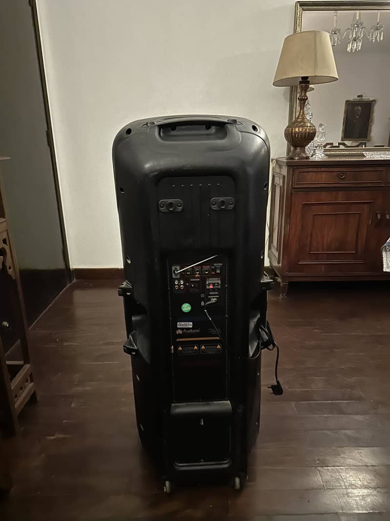Audionic Portable Bluetooth Tower Trolley Speaker 2