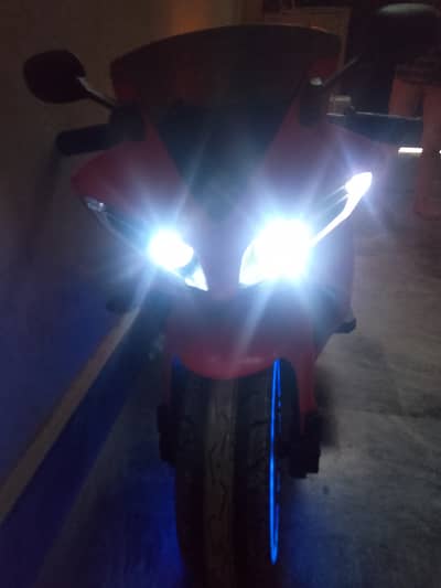 Kids Sports Electric Bike – Red/Black – LED Wheel