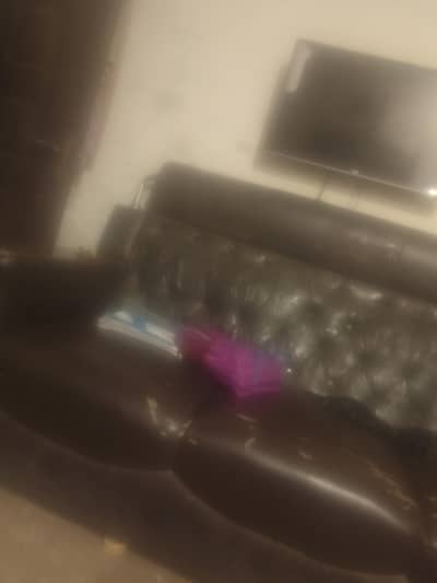 leather sofa