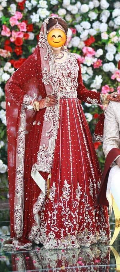 Premium Sonia Nazeer Bridal Red Lehenga  for Sale