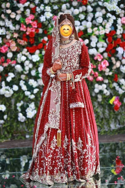 Premium Sobia Nazir Bridal Red Lehenga  for Sale
